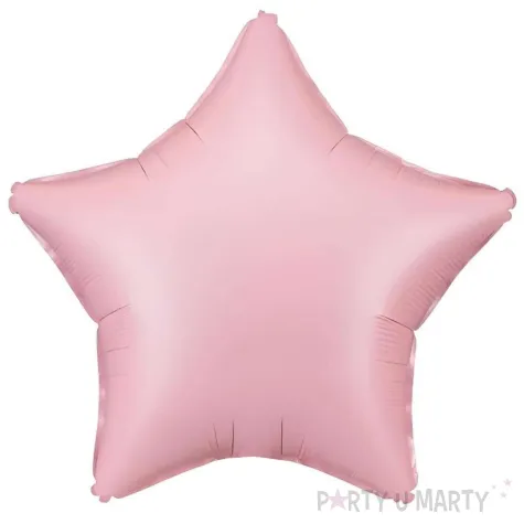 xx balon foliowy gwiazdka 48cm rozowy