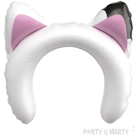 xx balon foliowy kocie uszy gabi 21 5x21 cm mix 1 op 6 szt