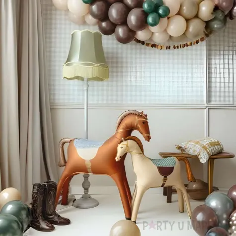 xx balon foliowy kon 86 5x73 cm mix