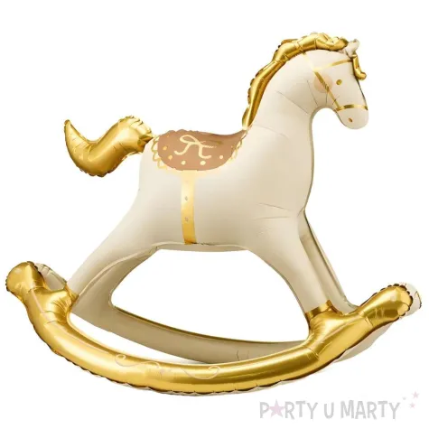 xx balon foliowy kon na biegunach 118x104 cm mix