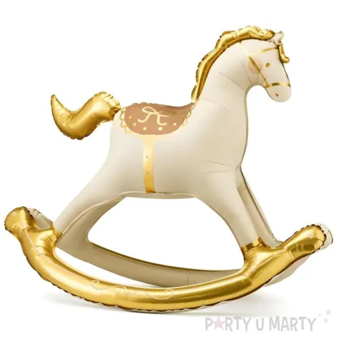 xx balon foliowy kon na biegunach 118x104 cm mix