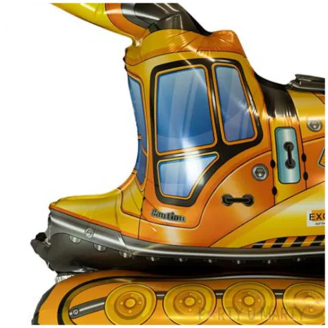 xx balon foliowy koparka 3d xl