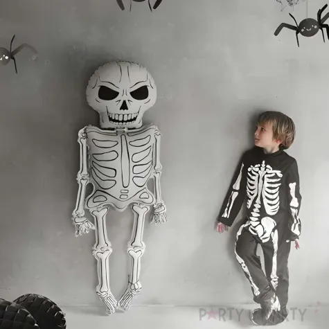 xx balon foliowy kosciotrup xxl 46x129 cm mix