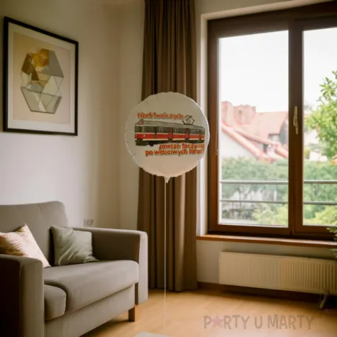 xx balon foliowy milosnik kolei en57