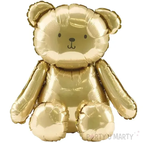 xx balon foliowy mis 43x53 cm zloty