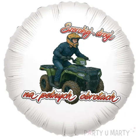 xx balon foliowy motocykle quad