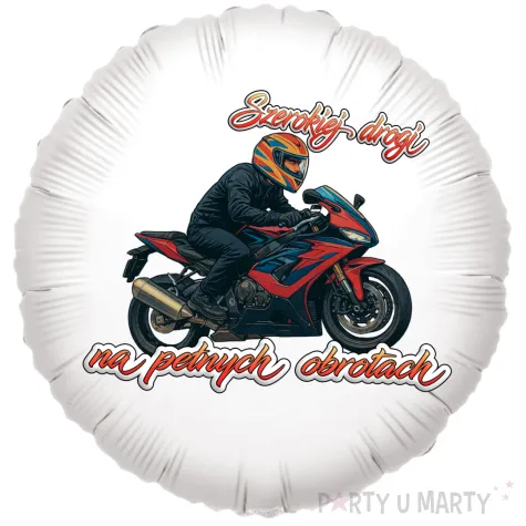 xx balon foliowy motocykle scigacz