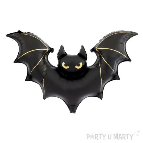 xx balon foliowy nietoperz halloween czarny 85 x 150 cm