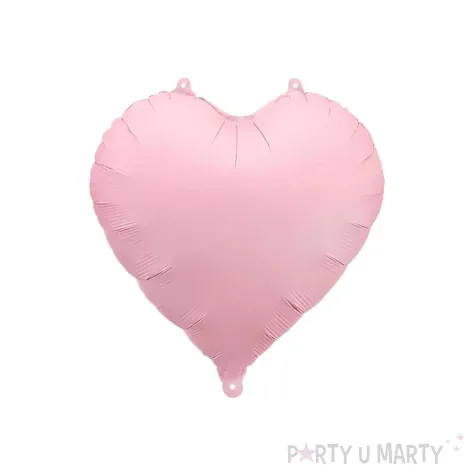 xx balon foliowy serce 45cm rozowy