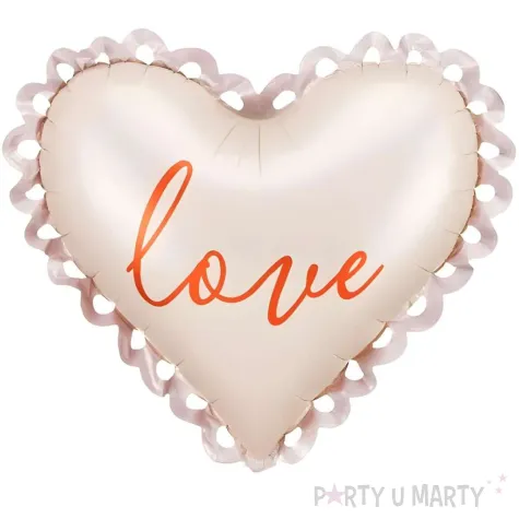 xx balon foliowy serce 91x85cm mix