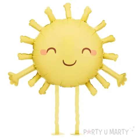 xx balon foliowy sloneczko 91x77 cm zolty