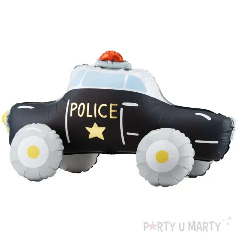 xx balon foliowy stojacy woz policyjny mix 90 x 41 cm