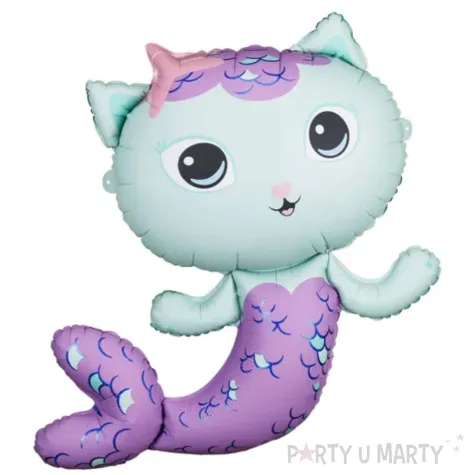 xx balon foliowy syrenkotka 80x82 cm mix