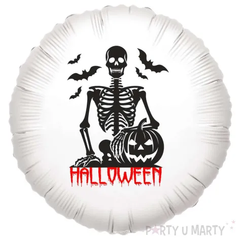xx balon halloween szkielet i dynia