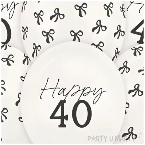 xx balony 30 cm 40 pastel off white 1 op 6 szt