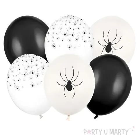 xx balony 30 cm pajaki mix 1 op 6 szt