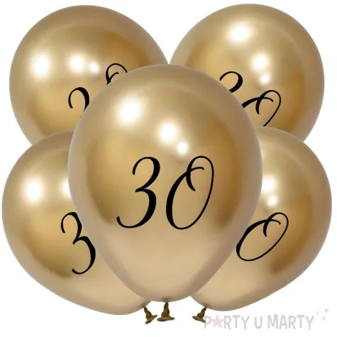 xx balony beauty charm 30 platynowe j z ote 12 5 szt