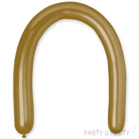 xx balony db6 rurki wloskie shiny zlote 50 szt