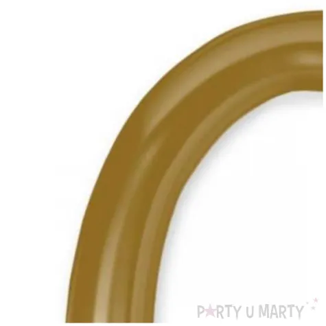 xx balony db6 rurki wloskie shiny zlote 50 szt