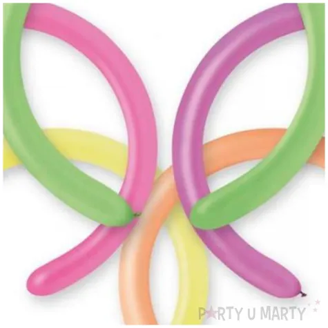 xx balony df4 rurki fluor mix 100 szt