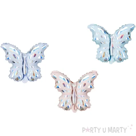 xx balony foliowe do girland motyle mix 19x23 cm 1 op 21 szt