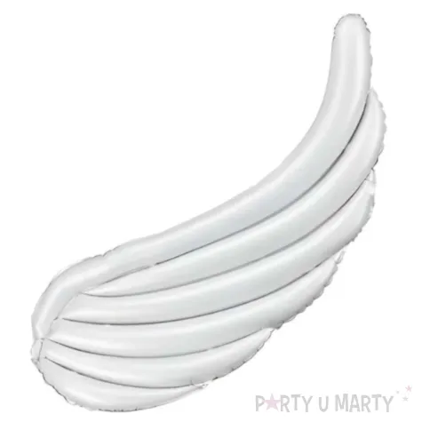 xx balony foliowe do girland skrzydla 104 x 60 cm biale 1 op 2 szt