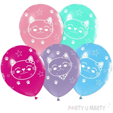 xx balony koty 12 5 szt