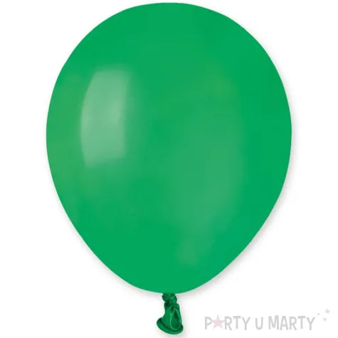 xx balony pastelowe ciemnozielone a50 13 cm 20 szt