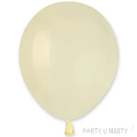 xx balony pastelowe kosc sloniowa a50 13 cm 20 szt