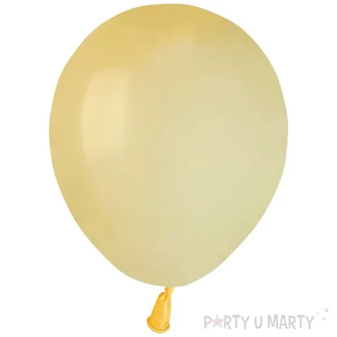 xx balony pastelowe musztardowe a50 13 cm 20 szt