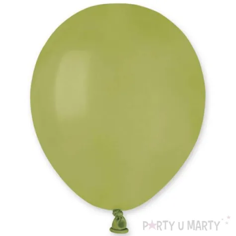 xx balony pastelowe oliwkowe a50 13 cm 20 szt