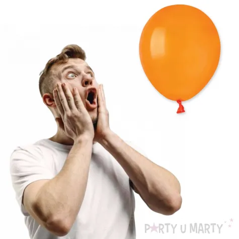 xx balony pastelowe pomaranczowe a50 13 cm 20 szt