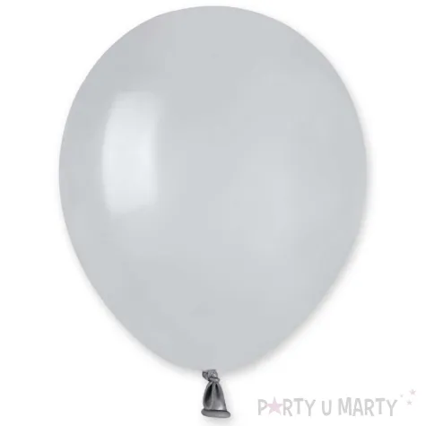 xx balony pastelowe szare a50 13 cm 20 szt