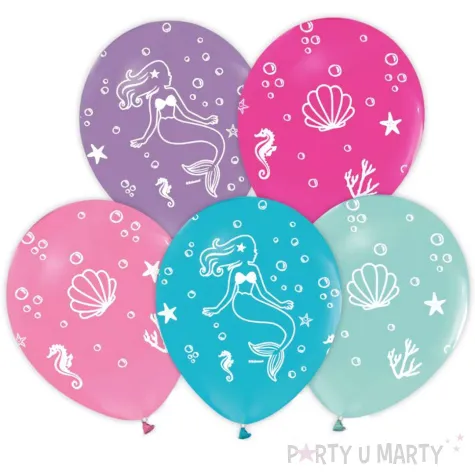 xx balony podmorski swiat 12 5 szt