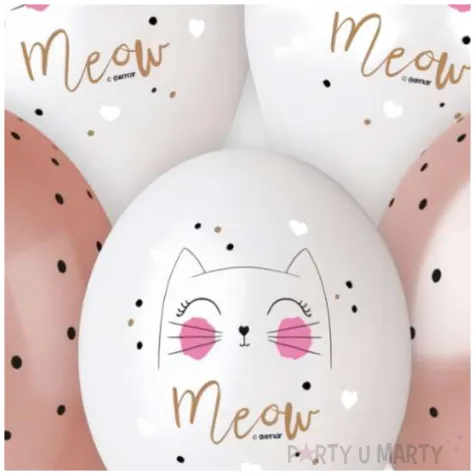 xx balony premium hel kotek 13 cali 5 szt