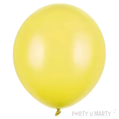 xx balony strong 43cm pastel honey yellow 1 op 25 szt