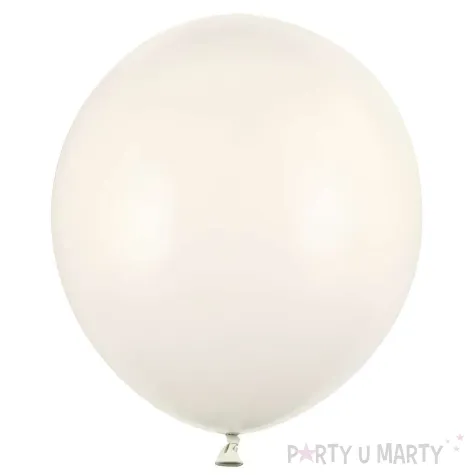 xx balony strong 43cm pastel light cream 1 op 25 szt