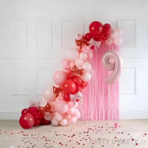 xx balony strong 43cm pastel pale pink 1 op 25 szt