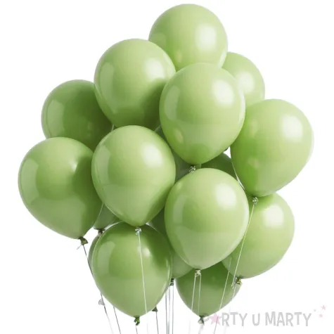 xx balony strong 43cm pastel rosemary green 1 op 25 szt