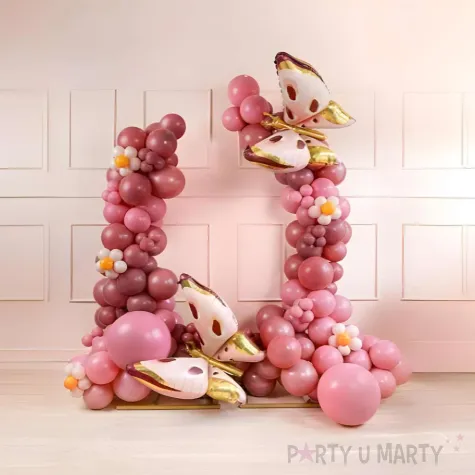 xx balony strong 43cm pastel wild rose 1 op 25 szt