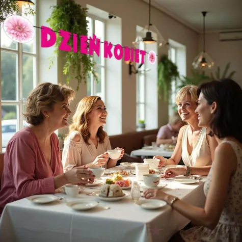 xx baner dzien kobiet gerbery