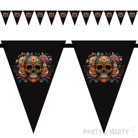 xx baner flagi dia de los muertos 500 cm