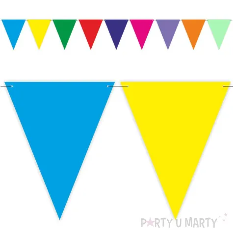 xx baner flagi w 9 kolorach mix x9