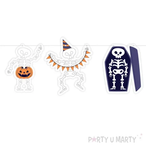 xx baner halloween happy skelton