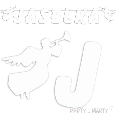 xx baner jaselka bialy