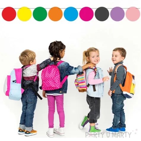 xx baner kolorowe kropki x9