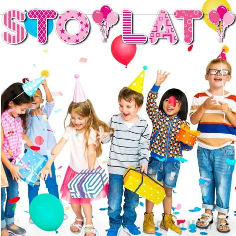 xx baner sto lat rozowo rozowy