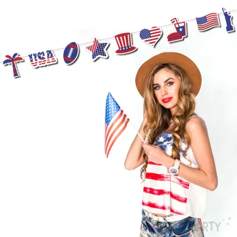 xx baner usa symbole amerykanskie 2m