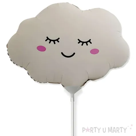 xx bfk balon foliowy 14 fx chmurka matowa creamy latte