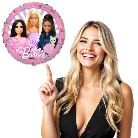 xx bfk balon foliowy 18 fx barbie niepakowany